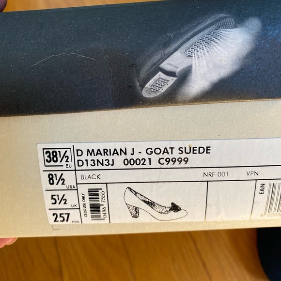 Black Geox suede shoes - Picture 6 of 6